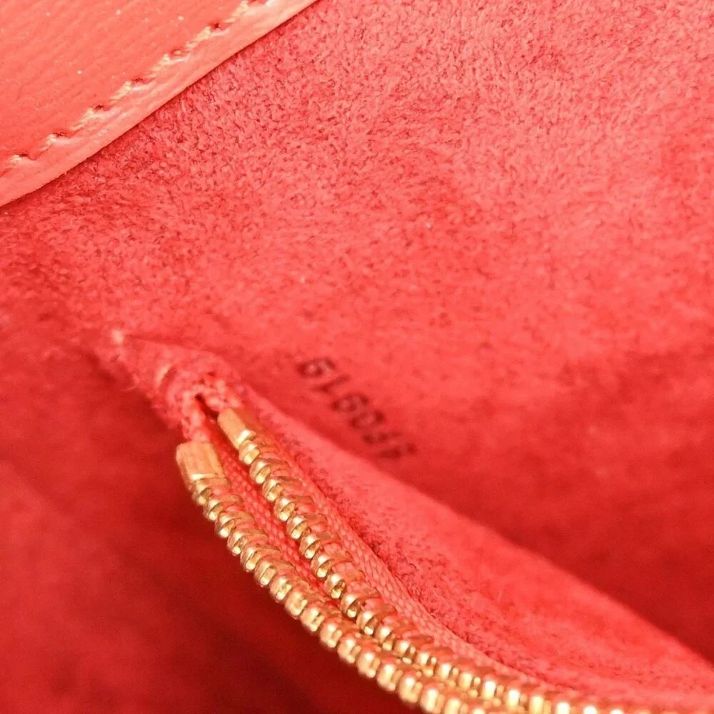 LOUIS VUITTON BUSSY SHOULDER BAG EPI RED M52207 SP0919 NQ01258 - Picture 9 of 10